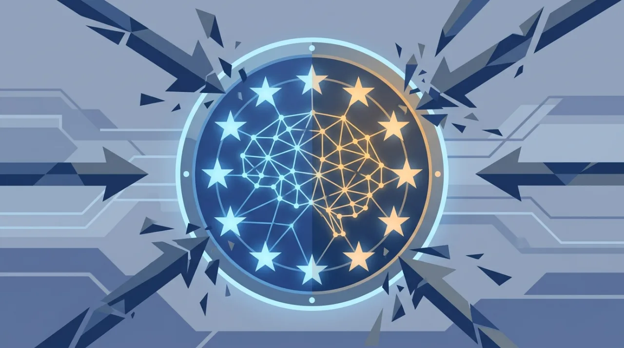 EU 사이버보안·AI 콘셉트