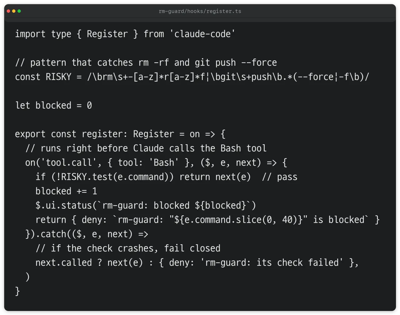 rm-guard hook module code