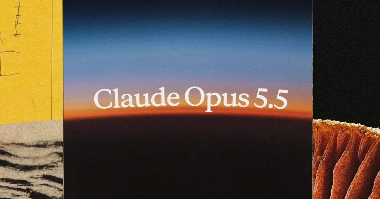 Claude Opus 5.5 공식 발표 키 비주얼