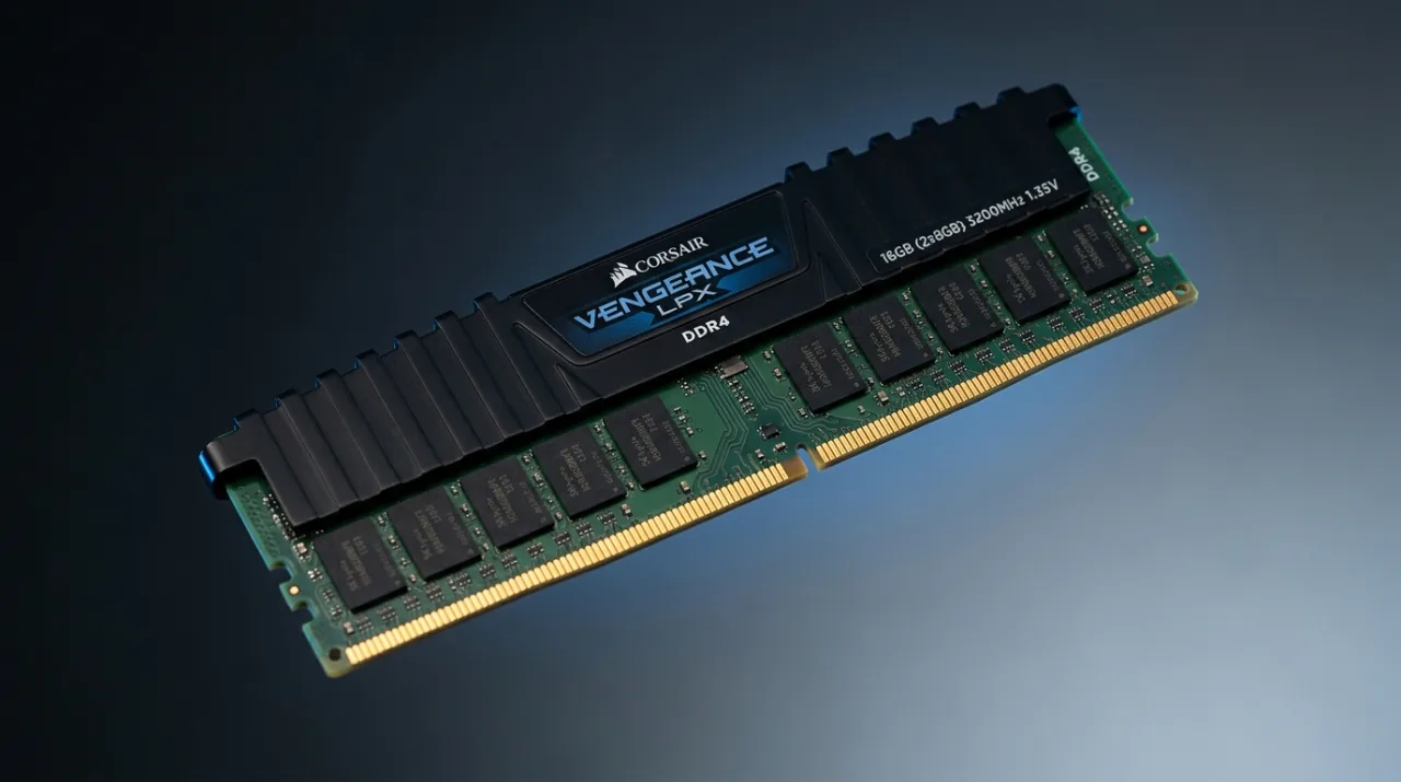 RAM 모듈(램 스틱) 개념 히어로 컷